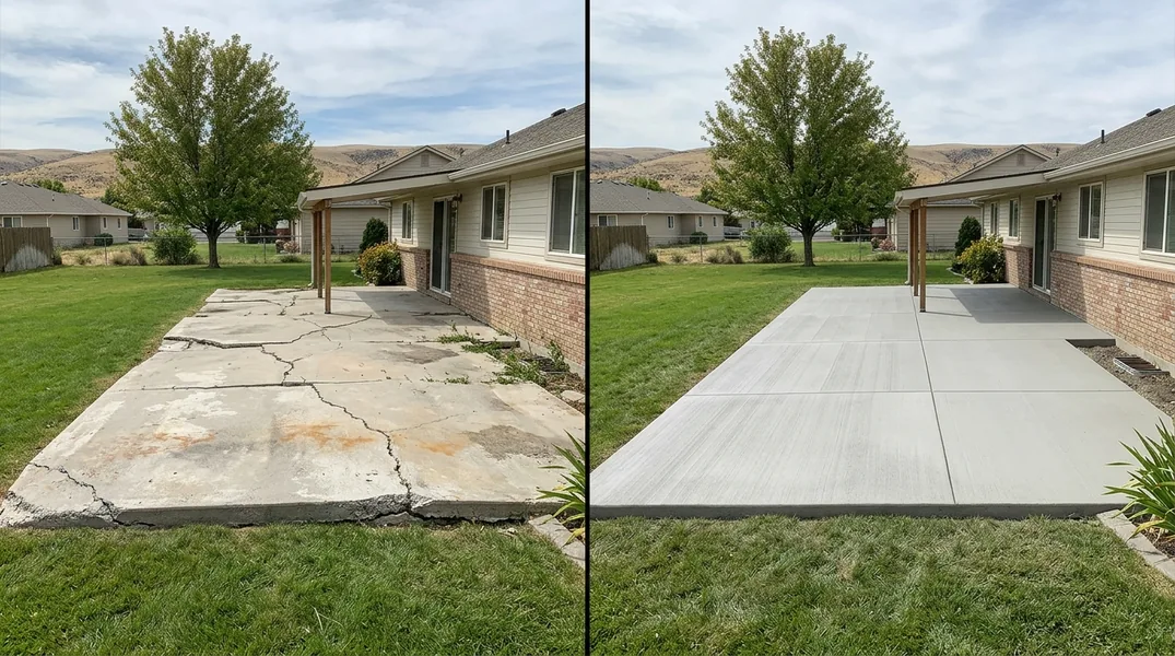 Stamped Concrete Patio Ideas for Kennewick Backyards