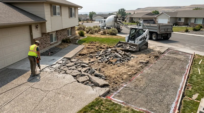 Concrete Removal & Replacement Kennewick